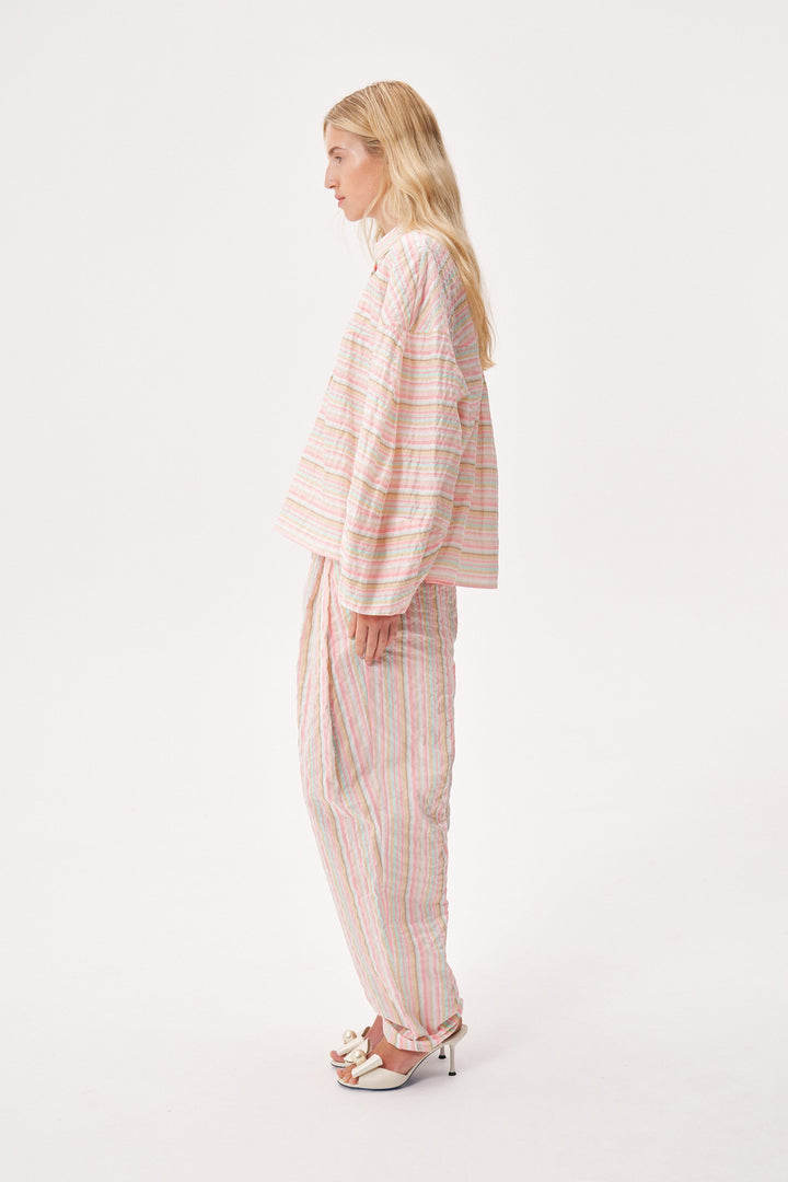 Striped cotton shirt