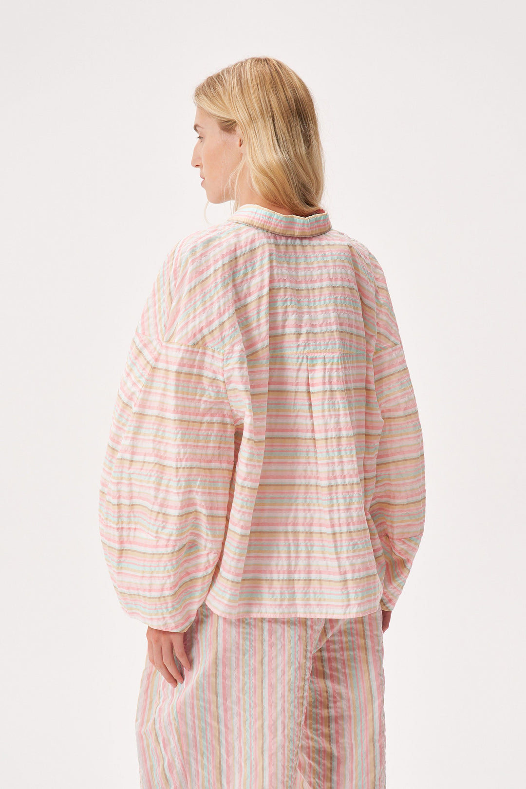 Striped cotton shirt