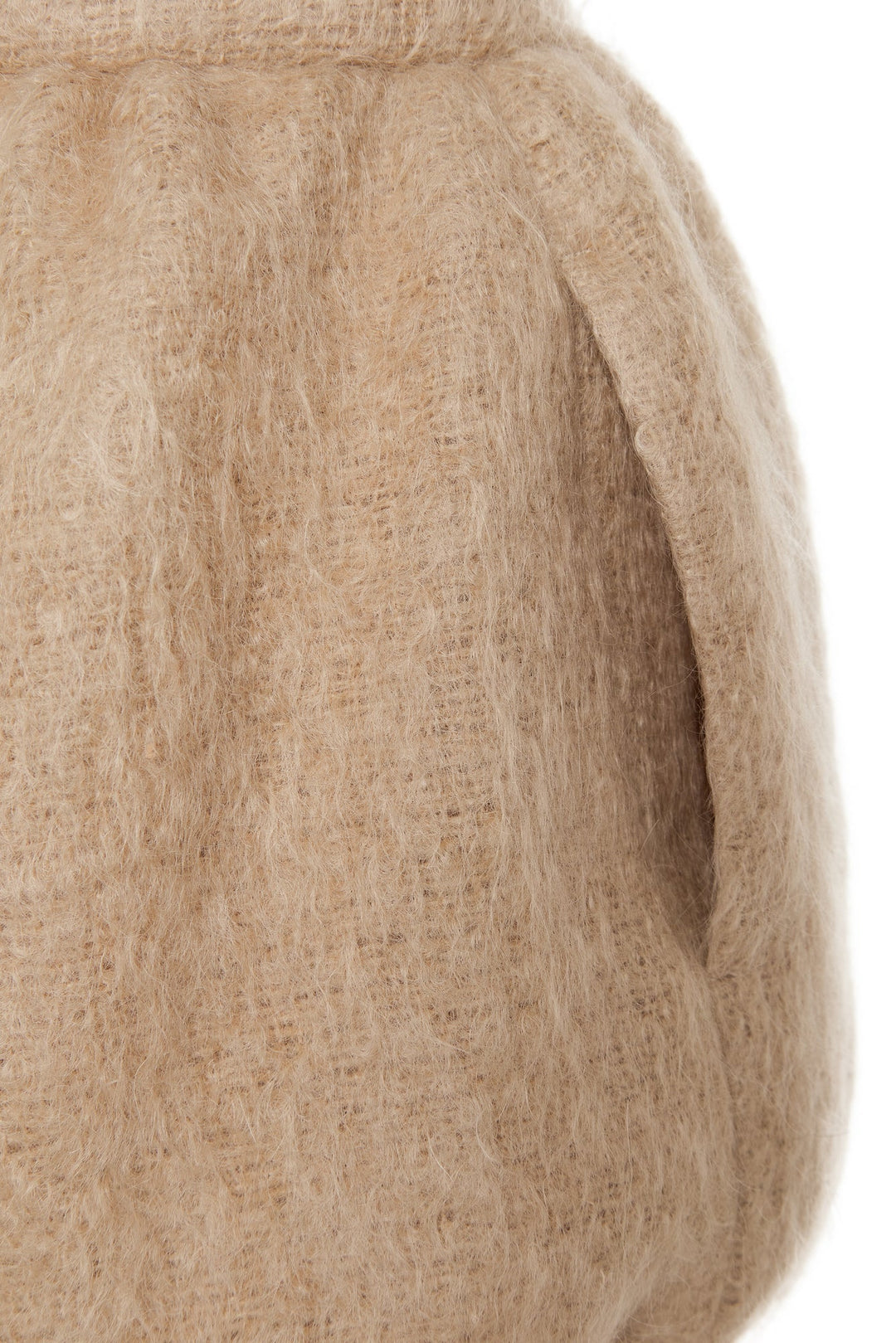 Mohair mini shorts