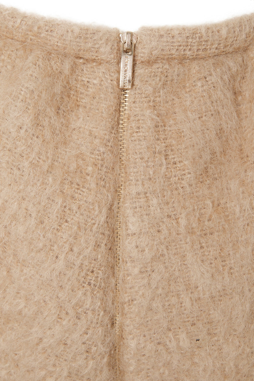 Mohair mini shorts
