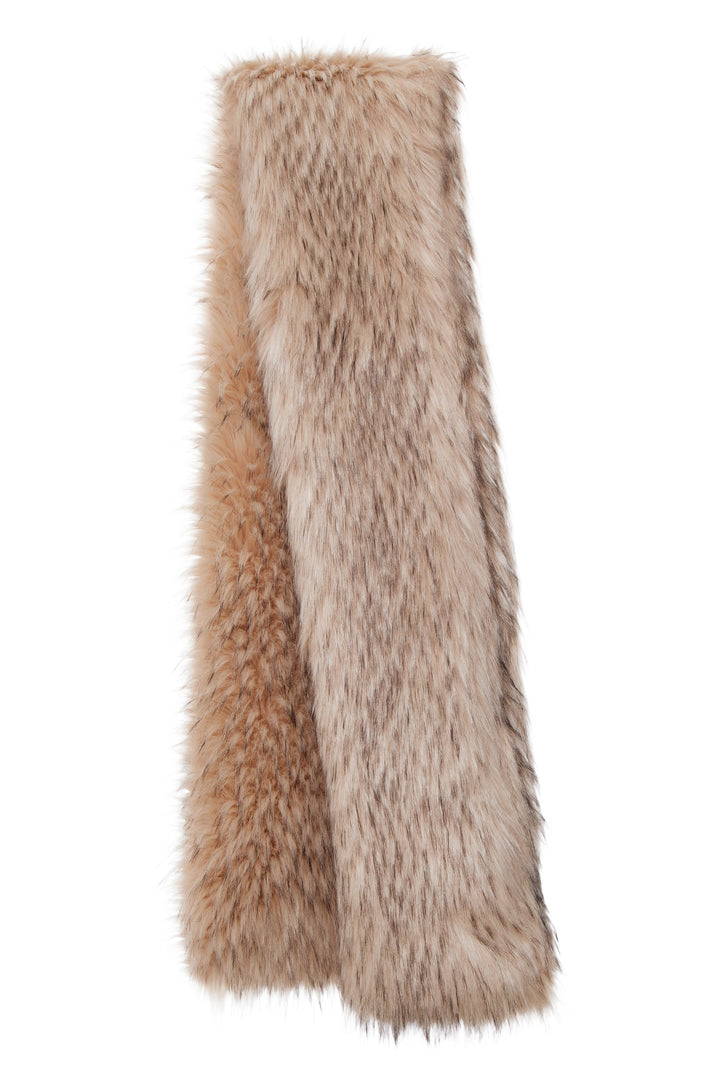 Faux fur scarf