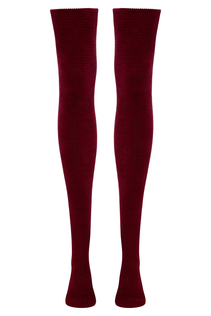 Knit leg warmers