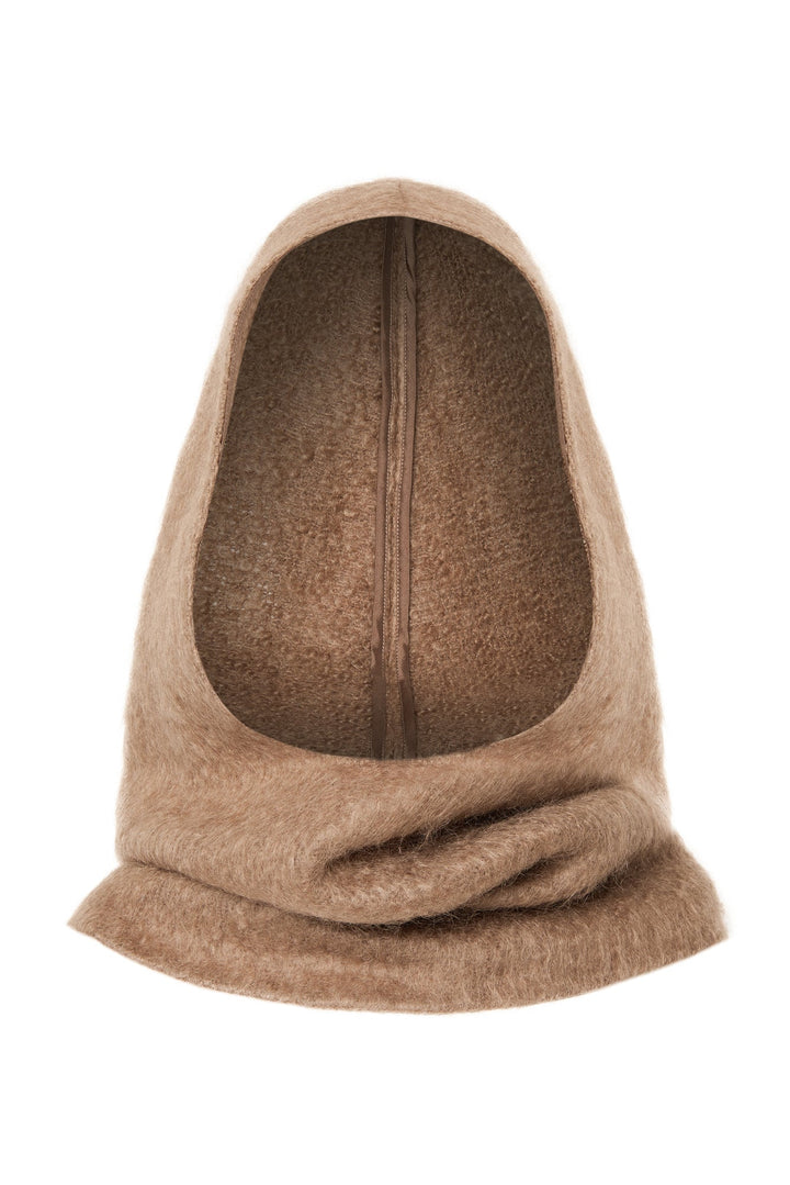 Mohair hood