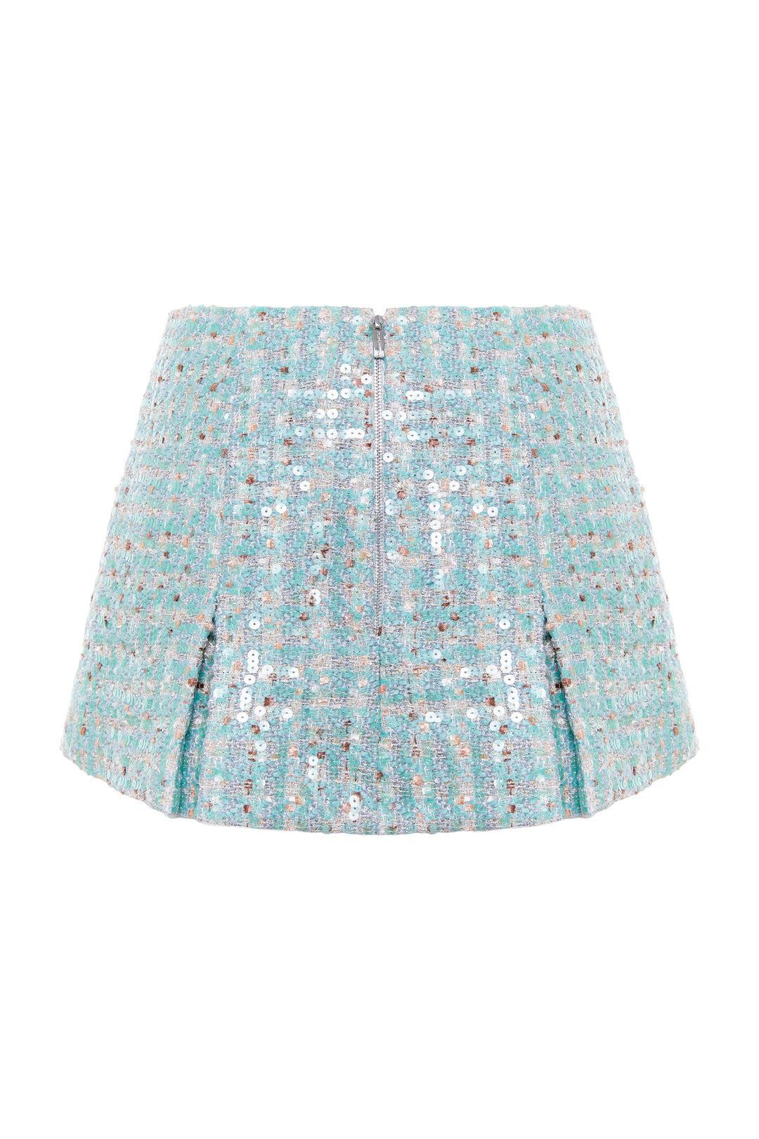 Tweed mini-skirt