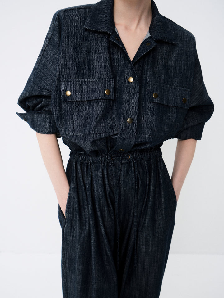 Denim jumpsuit