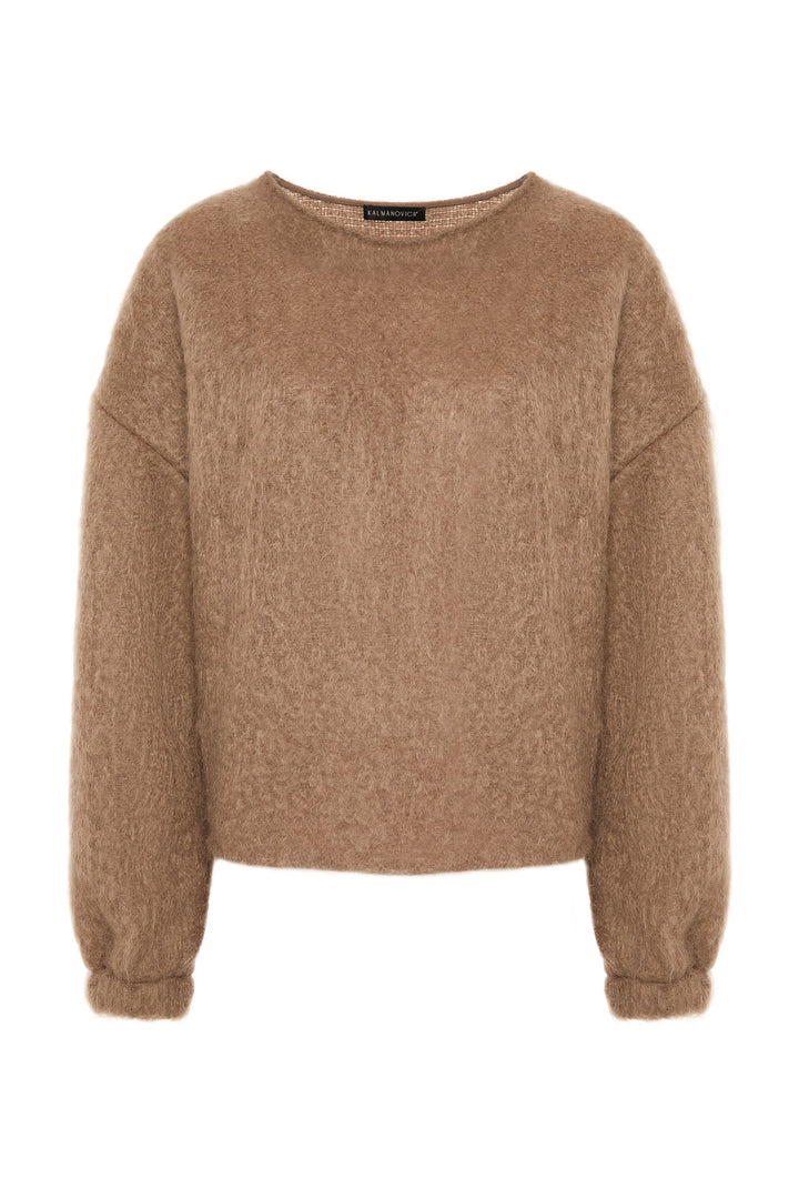 Mohair top with long sleeves