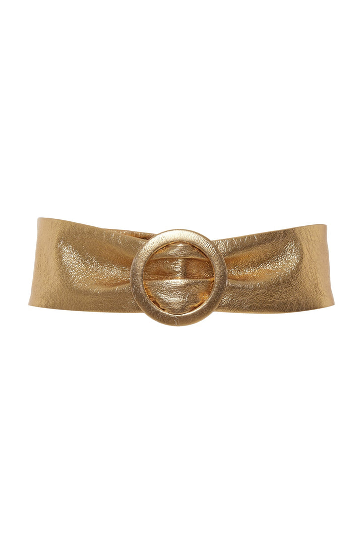 Leather belt