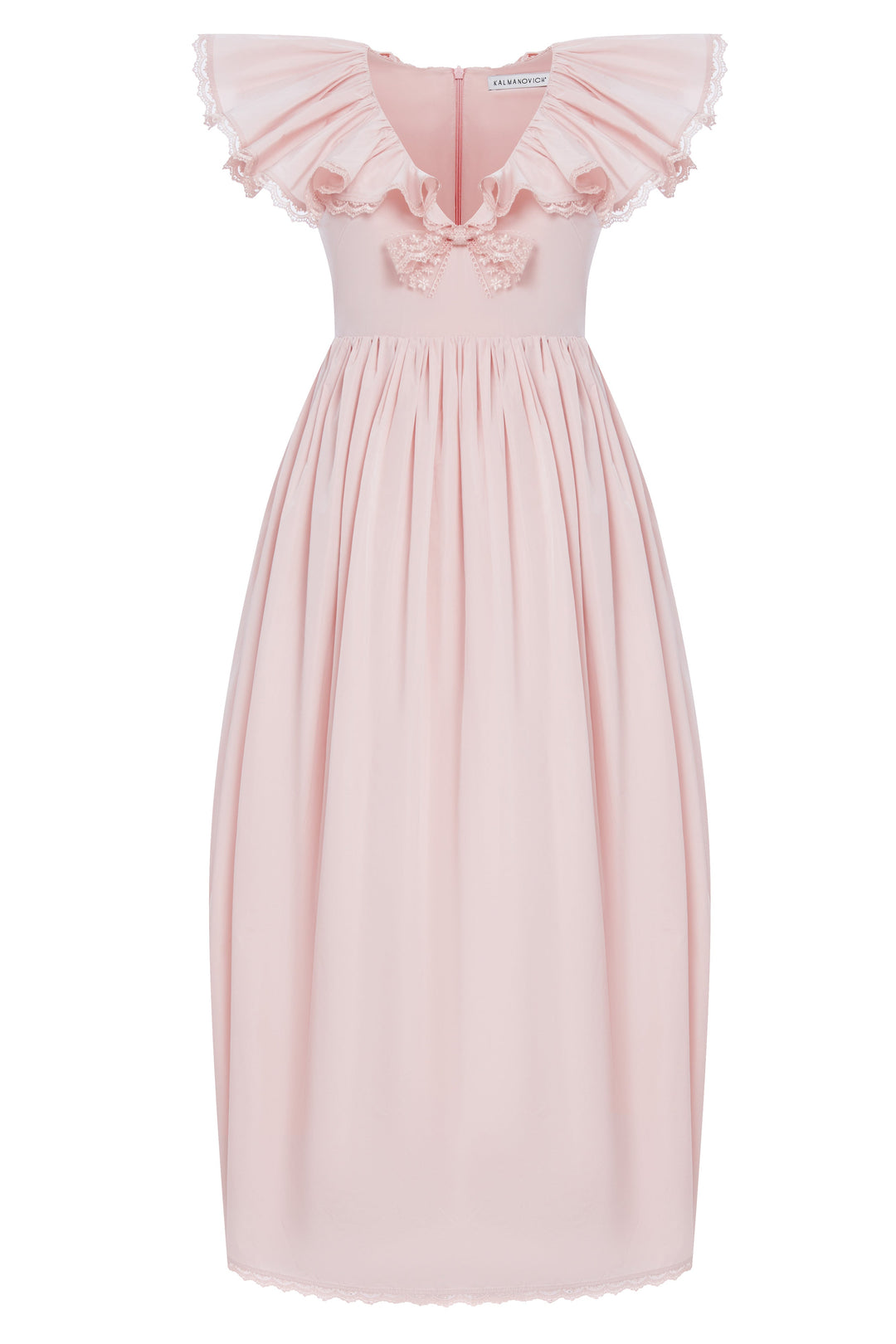 kalmanovich pink dress Mini dress with a voluminous skirt Kalmanovich EN