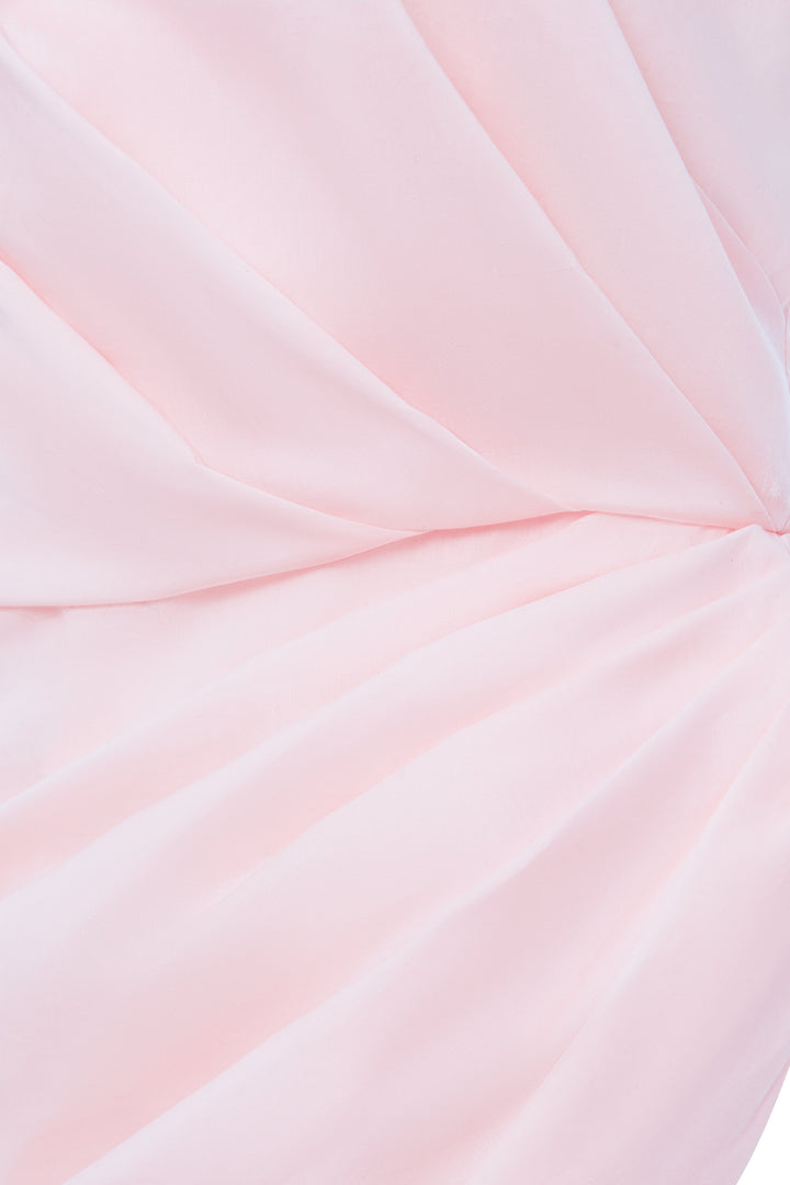 Asymmetrical top made of Liberty cotton