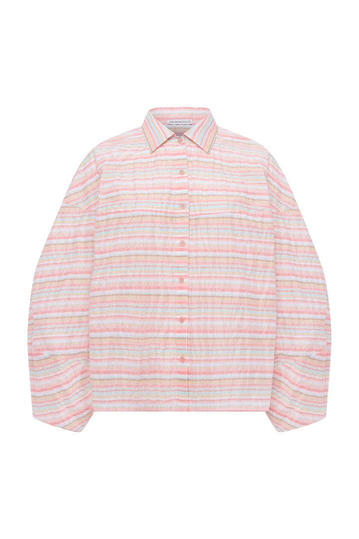 Striped cotton shirt