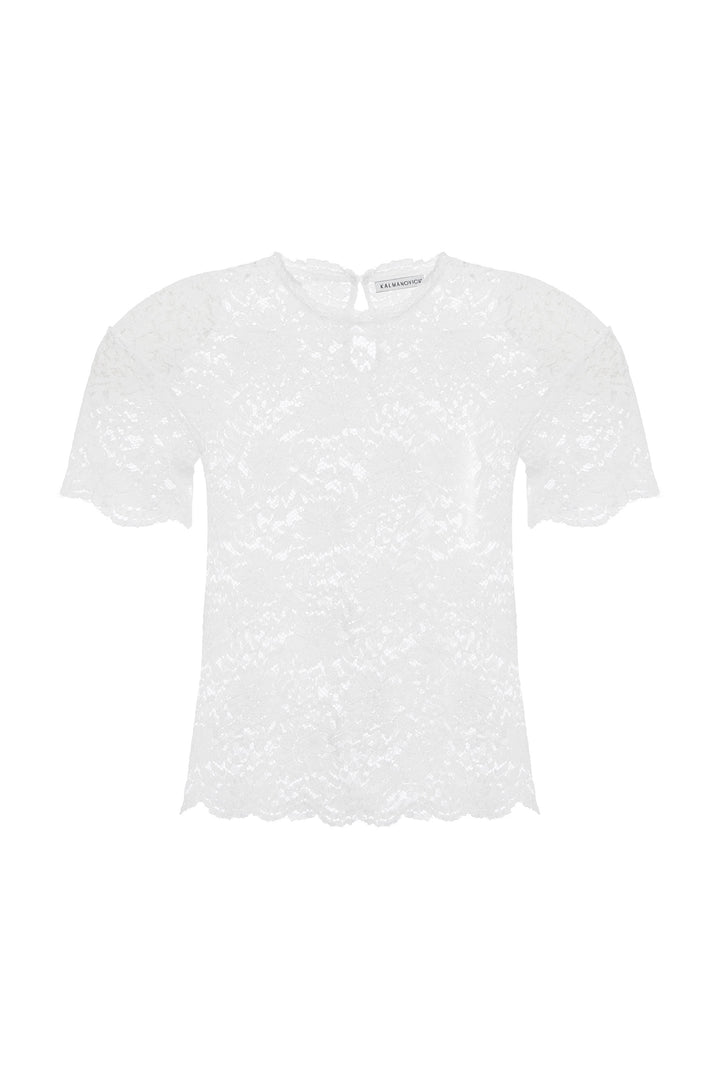 Padded lace top