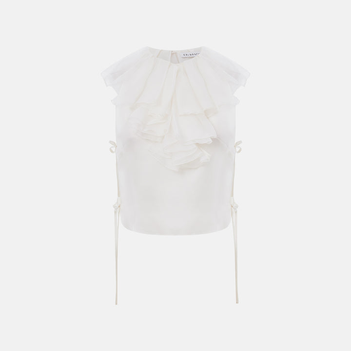 Organza bib