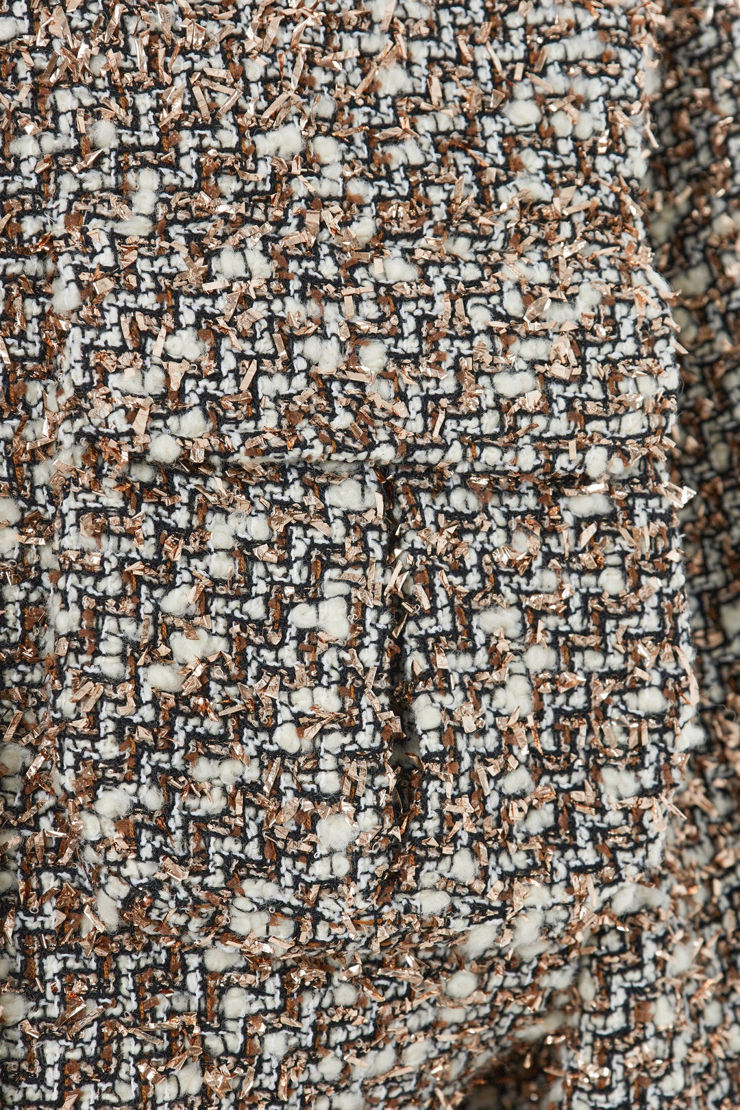 Tweed bomber jacket