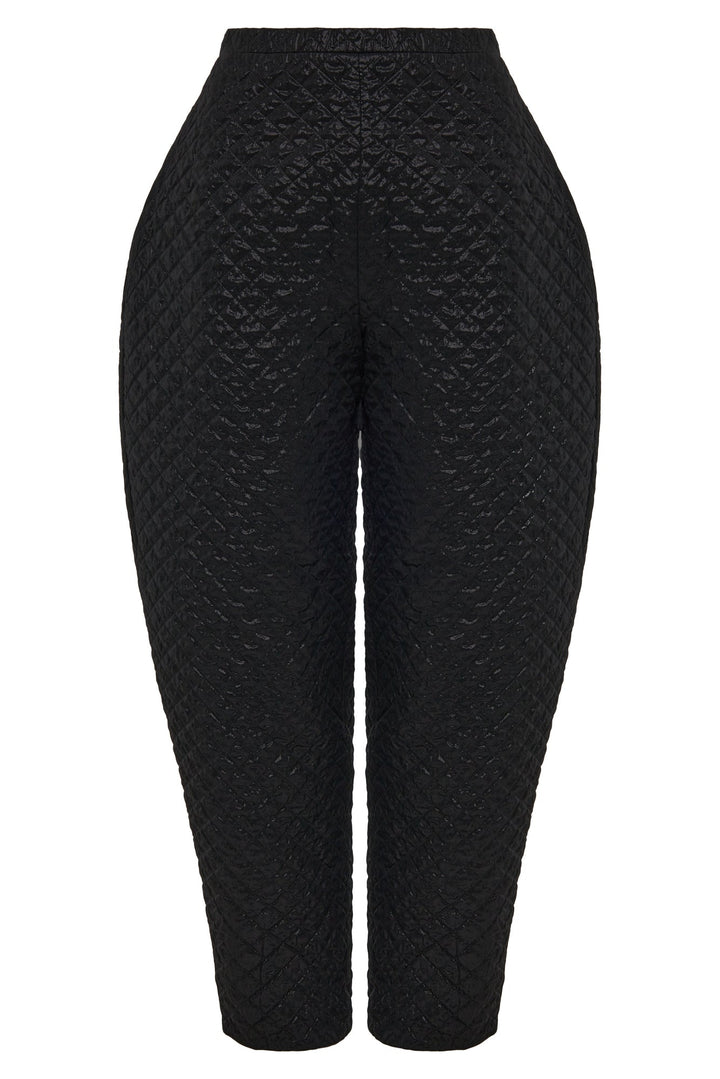 Quilted trousers