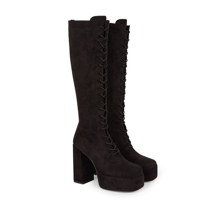 Women’s stretch lace-up boots EKONIKA × KALMANOVICH