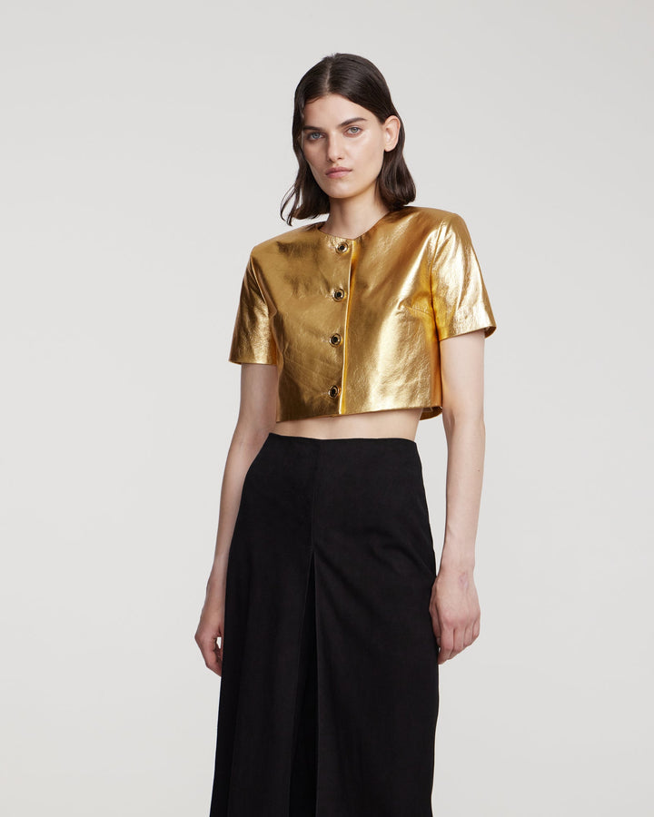 Suede culottes
