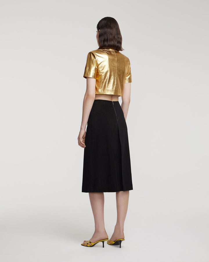 Suede culottes