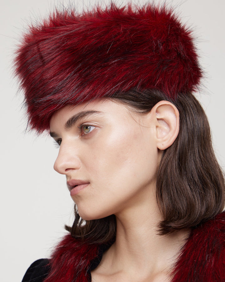 Faux fur hat
