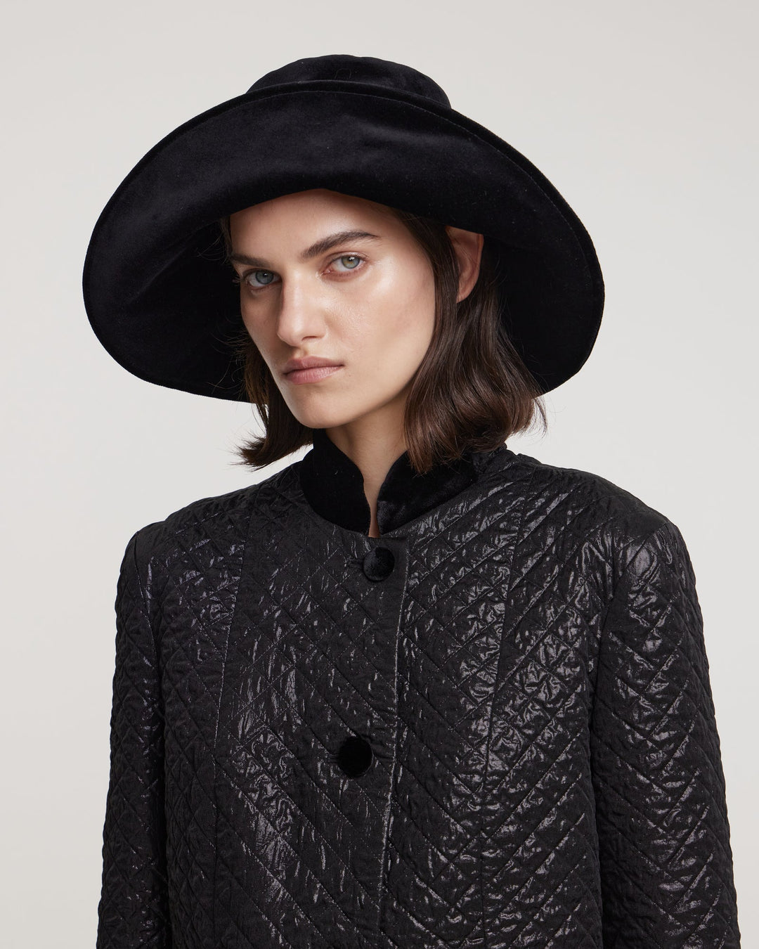Velvet hat