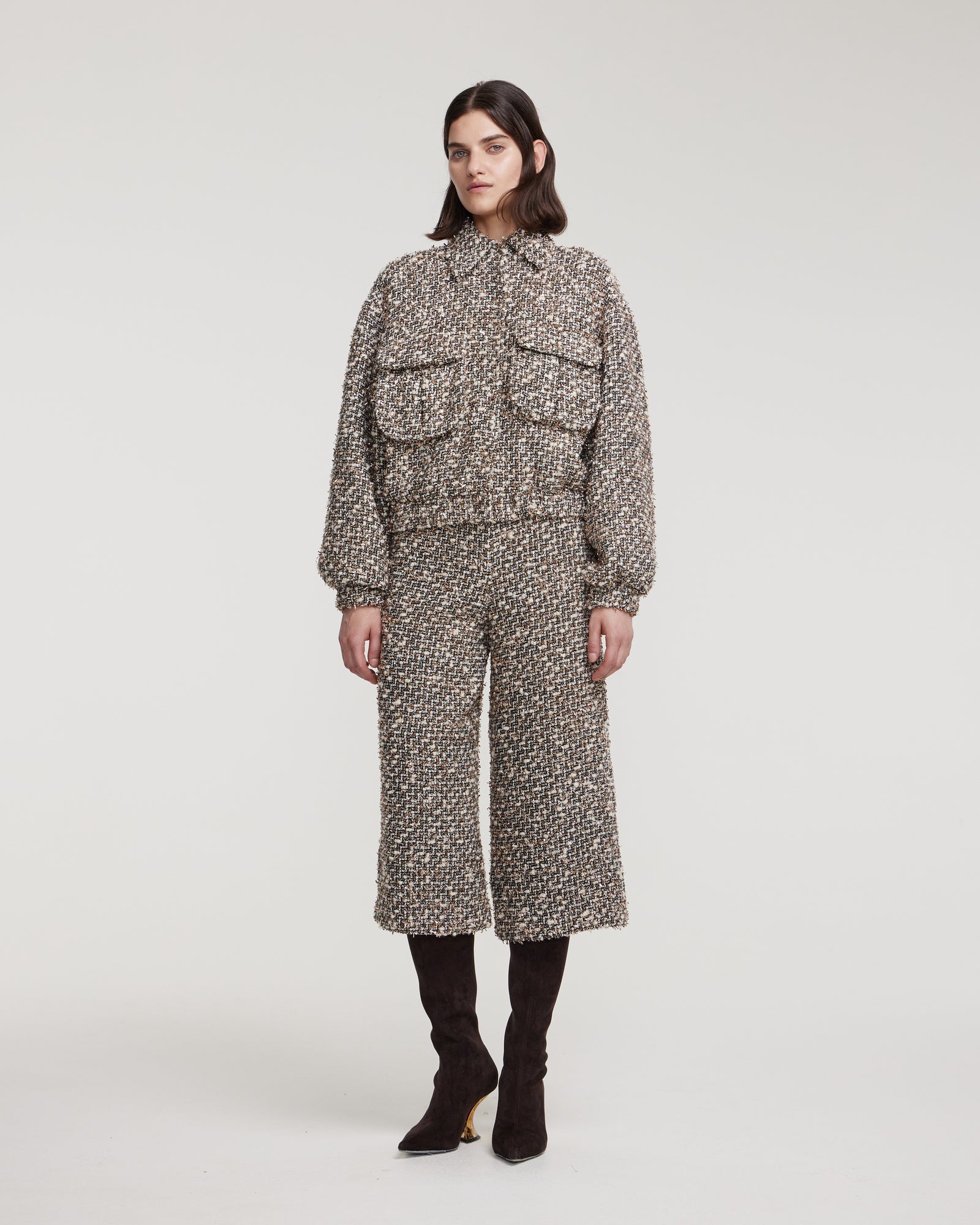 Tweed culottes – Kalmanovich EN