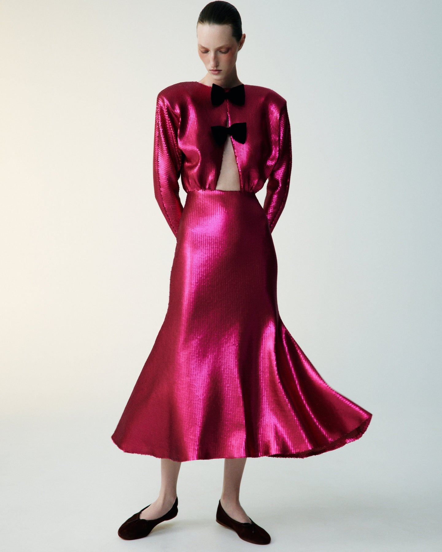 kalmanovich pink dress Mini dress with a voluminous skirt Kalmanovich EN
