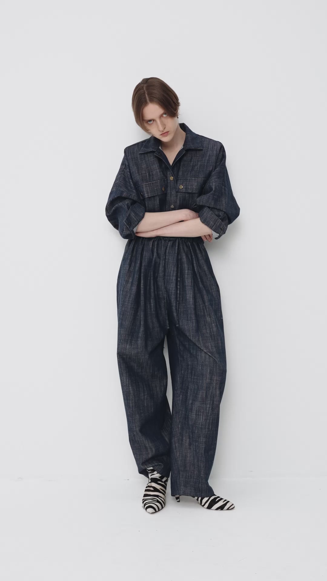 Denim jumpsuit