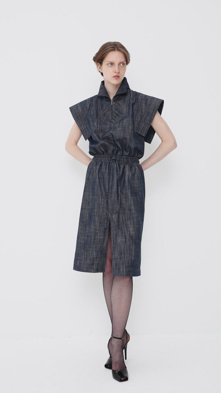 Denim dress