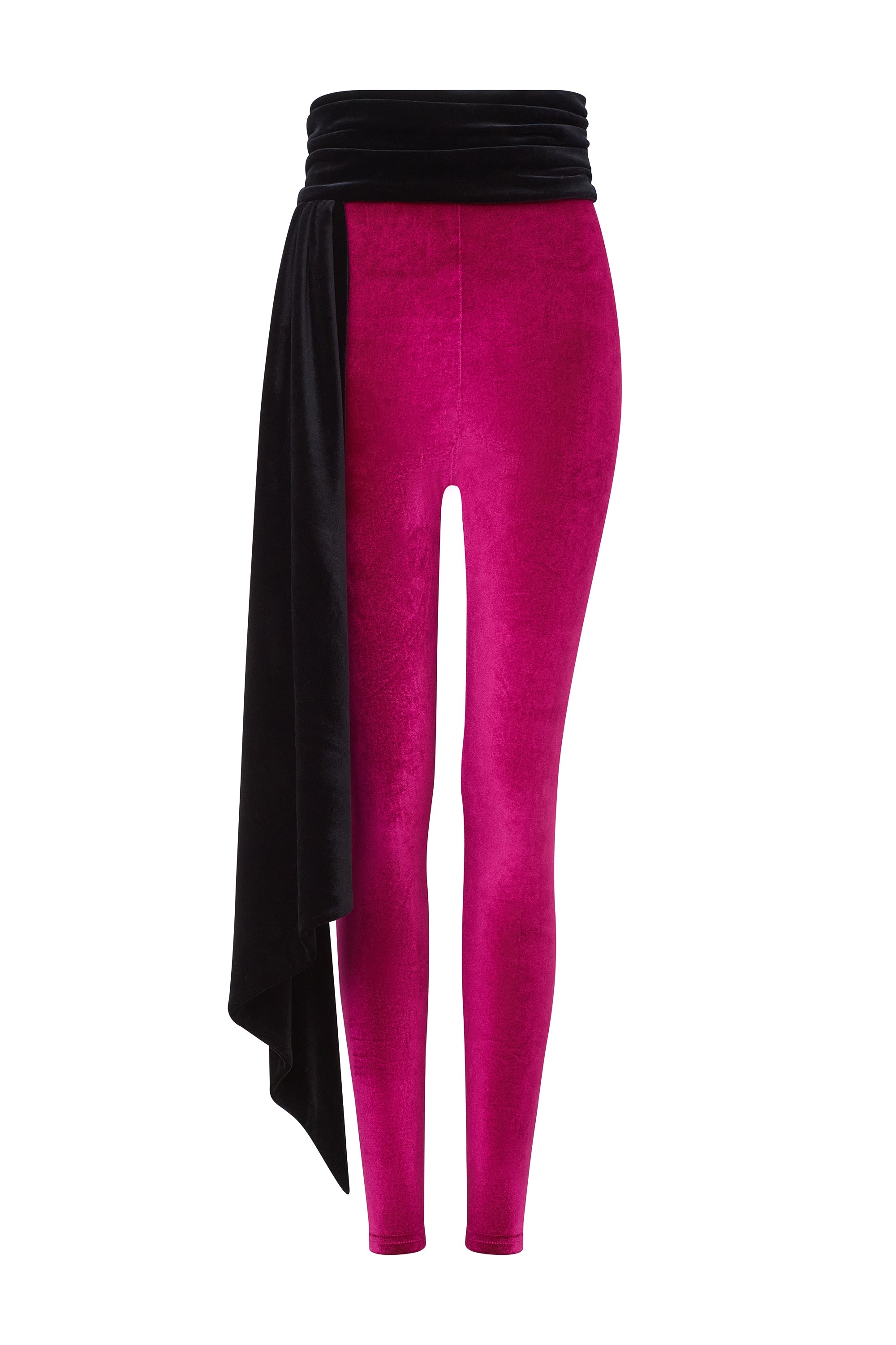 Ladies velvet outlet leggings